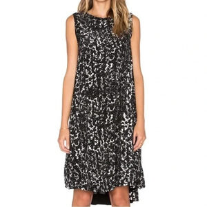 Enza Costa splatter tshirt dress